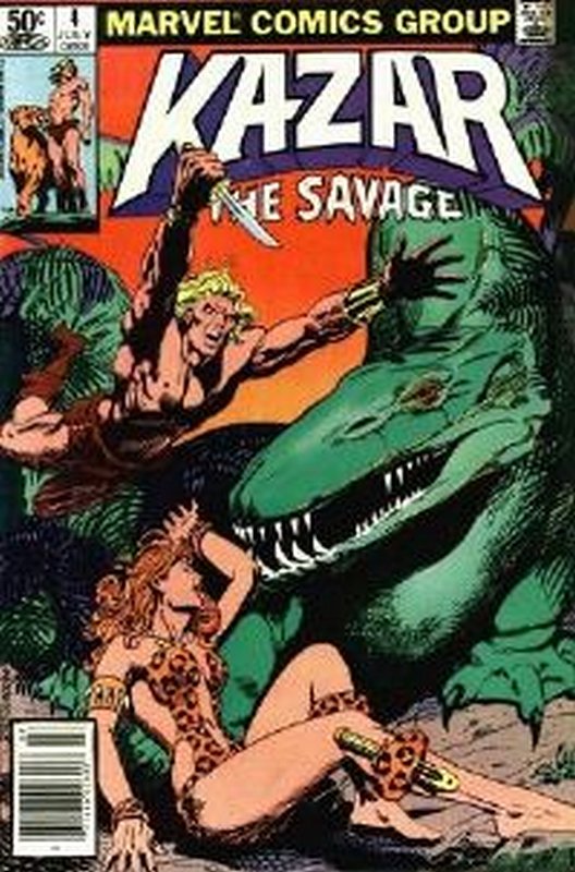 Cover of Ka-Zar (Vol 3) The Savage #4. One of 250,000 Vintage American Comics on sale from Krypton!