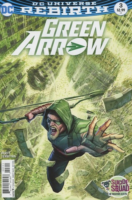 Cover of Green Arrow (Vol 5) #3. One of 250,000 Vintage American Comics on sale from Krypton!