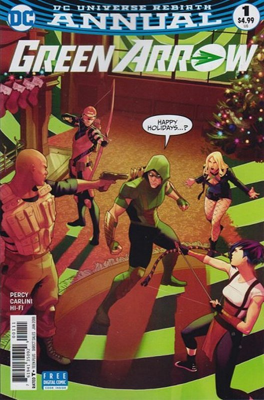 Cover of Green Arrow Annual (2017) #1. One of 250,000 Vintage American Comics on sale from Krypton!