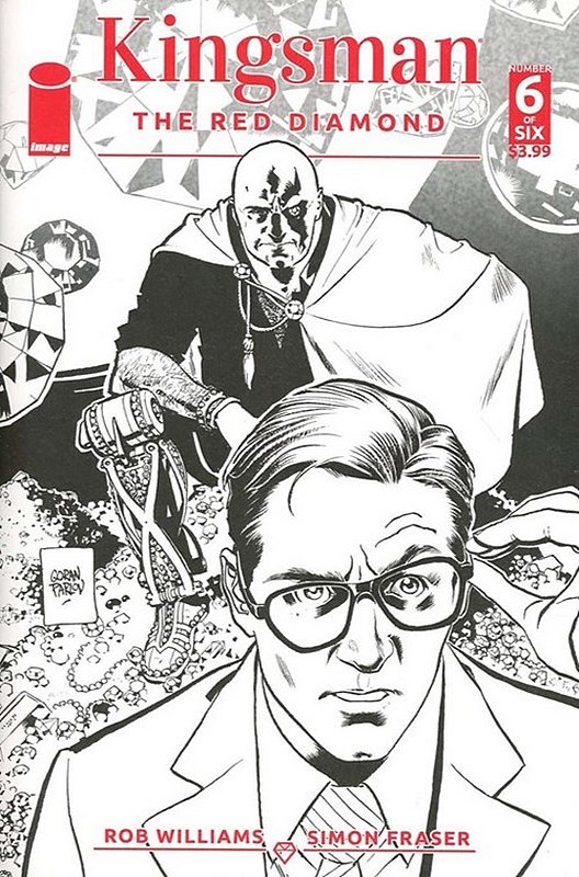 Cover of Kingsman: Red Diamond (2017 Ltd) #6. One of 250,000 Vintage American Comics on sale from Krypton!