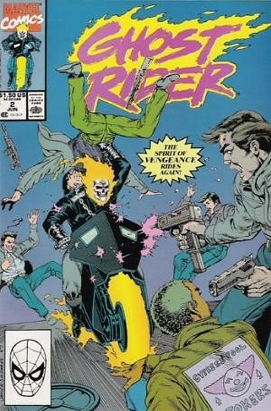 Cover of Ghost Rider (Vol 2) #2. One of 250,000 Vintage American Comics on sale from Krypton!